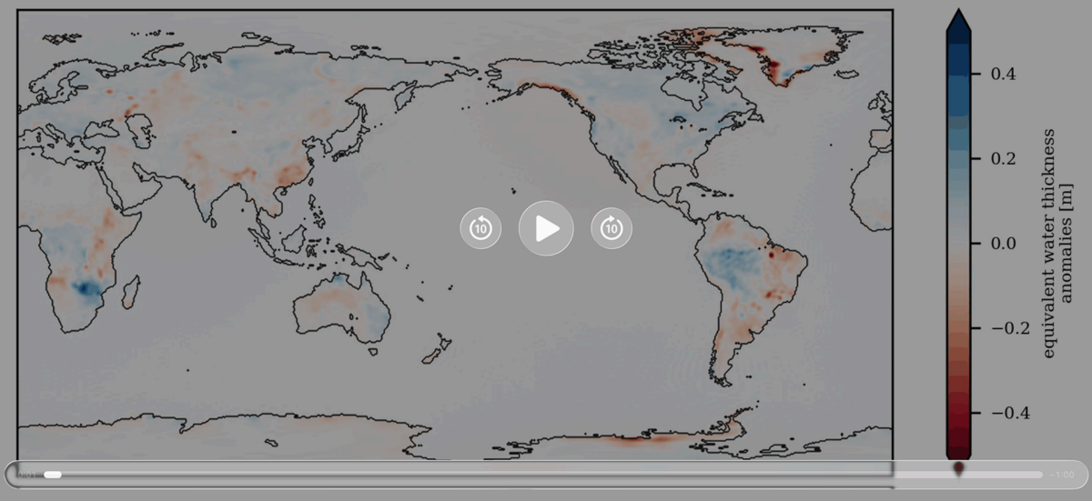 Vorschaubild Animation: Weltkarte mit eingezeichneten Trendsignalen