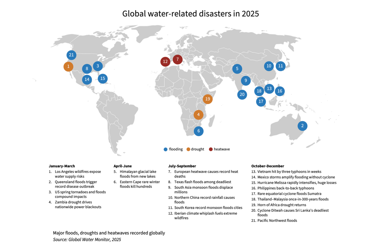 world map for extreme weather